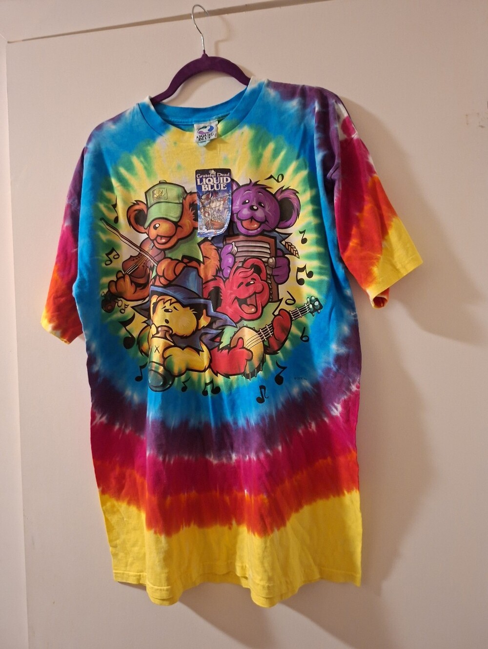 NWT Liquid Blue Grateful Dead Tee